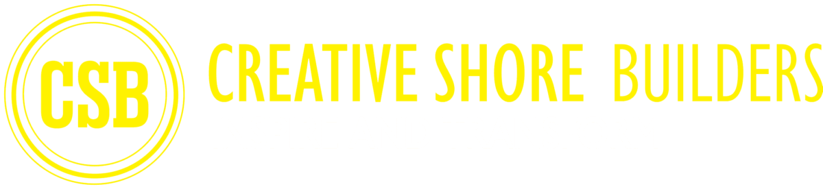creative shore builders logo